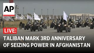 LIVE Taliban mark 3rd anniversary of seizing power in Afghanistan [upl. by Blodgett916]