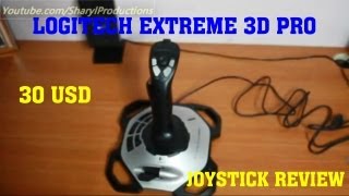 Unboxing Logitech Extreme 3D Pro Gaming Joystick  Hands on Review [upl. by Anamor]