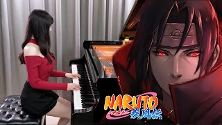 NARUTO Sad Theme「Loneliness  Uchiha Clan OST」Rus Piano Cover [upl. by Grunberg]