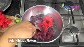 DIY  Hibiscus Hair oil Preparation  Fast Hair Growth [upl. by Cassiani]