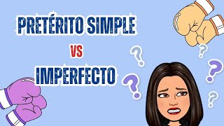 Pretérito perfecto simple vs Pretérito imperfecto  Clase de español para extranjeros [upl. by Baldridge644]