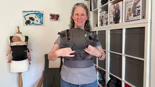 How to use the “facing away” position in the Infantino Flip Baby Carrier [upl. by Charisse336]