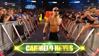 Carmelo Hayes Entrance  WWE SmackDown August 30 2024 [upl. by Biegel]