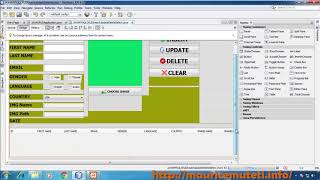 14 JAVA And MySQL CRUD Project  GUI  How To Add JDateChooser On JFrame Form jcalendar1  4 [upl. by Aivatra]