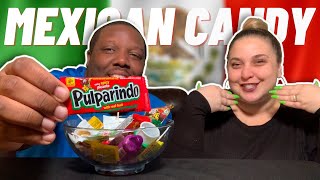 Americans Trying Mexican Candy for the First Time  Kristin and Jamil [upl. by Laucsap]