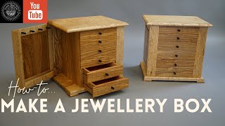 Making Wooden Jewellery Boxes [upl. by Neellek]