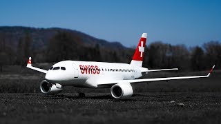 Swiss CS100A220 Scale Modellflugzeug [upl. by Aerol520]