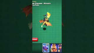 Golden Dragon vs Monolith clashofclans cocclasher coc gaming dragon [upl. by Chute]