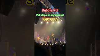 Babble Rai live performance shorts [upl. by Phox]