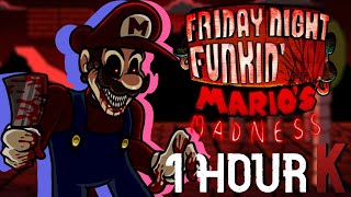 Its A Me Remastered  Friday Night Funkin FULL SONG 1 HOUR [upl. by Anaele212]