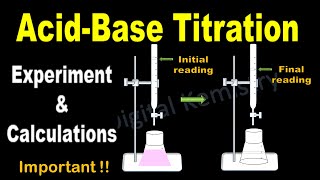 Acid Base Titration Experiment  Acid base Titration Practical and Calculations  Chemistry [upl. by Boothman559]