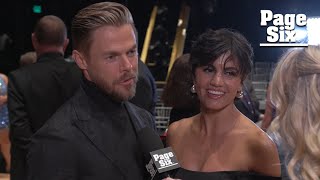 Derek Hough Hayley Erbert reflect on return to ‘DWTS’ nearly 1 year after emergency brain surgery [upl. by Karney534]