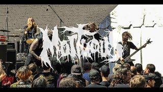 MORTUOUS  Tankcrimes “Live amp Outside” Oakland [upl. by Aicre]