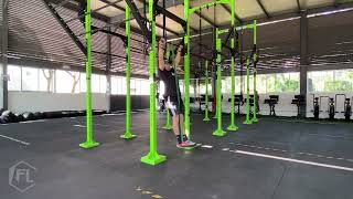 Banded Negative Pull ups FitnessLab [upl. by Aihtak887]