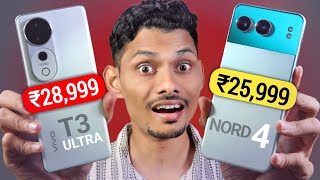 Vivo T3 Ultra vs OnePlus Nord 4  Dont BUY the Wrong Phone Under 30000 [upl. by Marucci]