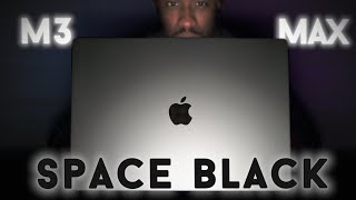 Unboxing Space Black MacBook Pro M3 Max  Hands On [upl. by Osmond]