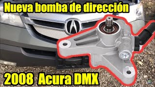 Como reemplazar la bomba de la dirección 2008 acura mdx [upl. by Abshier]