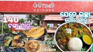 35 Items Only rs140  Odianee Hotel  Pure authentic Odia Food  Panikoili [upl. by Ajroj]