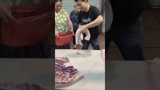 Fresh Pork  Pork Cutting  Cut as Much as You Need 1010 shorts [upl. by Peppel733]