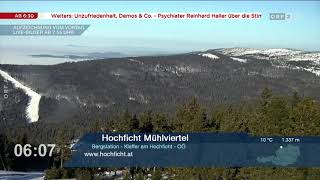 FernGschaut am 23022021  ORF2  Wetter Panorama und Programmvorschau Klaffer am Hochficht [upl. by Carmelo734]