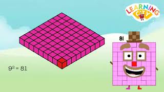 LEARN POWER OF TWO SQUARE WITH NUMBER CUBE learningcity786 LEARNTOCOUNT [upl. by Corron]