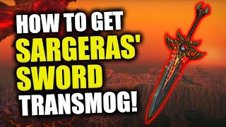 Get YOUR OWN SARGERAS Gorribal the Dark Seether Sword IN 30 MINUTES WoW Dragonflight Trading Post [upl. by Vlad]