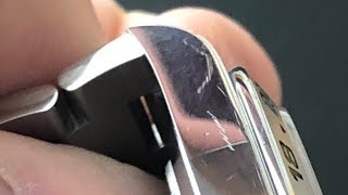 I scratched my new Rolex How to fix a scratch on your watch [upl. by Trevar]