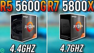 Ryzen 5 5600G vs Ryzen 7 5800X  Tested in Late 2024 [upl. by Aisats]