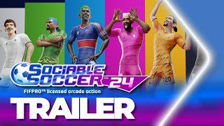 Sociable Soccer 24 Launch Trailer [upl. by Elvera115]