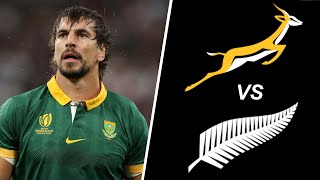 SPRINGBOKS Lineup vs ALL BLACKS Rugby Championship 2024 2nd Test [upl. by Reemas]