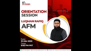 Escribir Academy  Advanced Financial Management AFM Orientation for Jun 22 by Luqman Rafiq [upl. by Eugine]