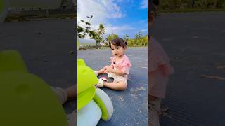 Balance Bike Azhira Lari Lari shorts balancebike mainananak [upl. by Naehgem412]