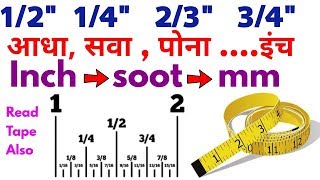 Convert Easily and Read Measuring Tape Also [upl. by Sitoel]