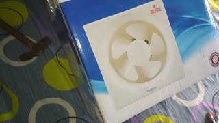 How to exhaust fan installation  polycab ventilation fan  fan unboxing [upl. by Mathian]