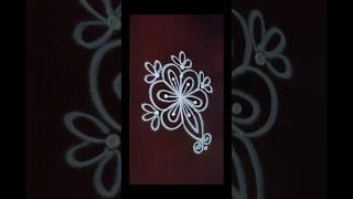 Trending Rangoli design 🧿viralshort rangoli trendingrangolidesigns [upl. by Rairb]