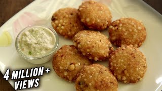 Sabudana Vada  साबूदाना वडा  Upvas Snack  Quick amp Easy Recipe In Hindi [upl. by Namrak]