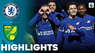 Chelsea vs Norwich City  What a Game  Highlights  U21 Premier League Cup 26022024 [upl. by Robet]