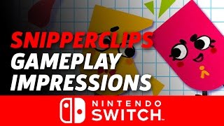 How Does Snipperclips Play On Nintendo Switch [upl. by Linn]