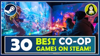 30 BEST COOP GAMES on Steam [upl. by Essilec]