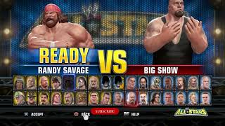 WWE All STARS Back to Back Randy Savage Vs million Dollar man Ted diabiase amp Savage Vs Triple H [upl. by Ydneh699]