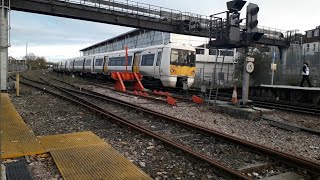 Southeastern 376022 Electrostar At Gillingham Kent For Gillingham Maintenance Depot 12112024 [upl. by Tine]