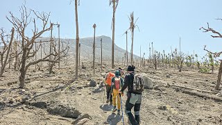 Climbing Ruang Volcano Indonesia Post Eruption [upl. by Asetal366]