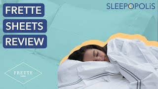 Frette Sheets Review [upl. by Sucitivel]