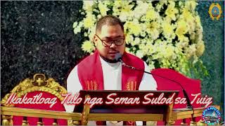 Homily 𝗡𝗢𝗕𝗬𝗘𝗠𝗕𝗥𝗘 22 𝟮𝟬𝟮𝟰 – BIYERNESIkakatloag Tulo nga Semana Sulod sa Tuig [upl. by Fleisher]