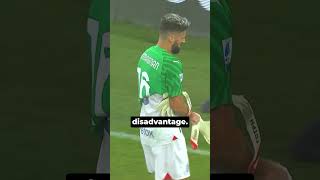 This Goalkeeper Took Off His Gloves and Won the Game [upl. by Hersh]