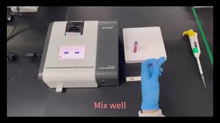 25OH D Rapid Quantitative Test Operation Videosandwich method [upl. by Nosro]