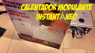 Como INSTALAR calentador INSTANTÁNEO MODULANTE CALOREX [upl. by Enirehtak]