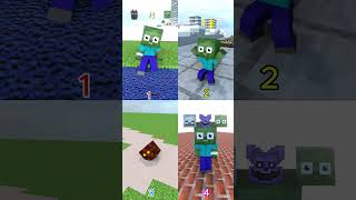 Which version of transformation is the best   Baby zombie minecraft animations [upl. by Saenihp298]