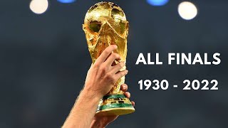 World Cup Finals 1930  2022 🏆 All Goals [upl. by Burd968]