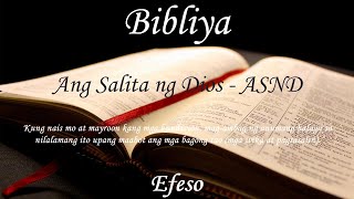 Tagalog Audio Bible  Audio Bibliya  Efeso KUMPLETO  Ang Salita ng Dios ASND [upl. by Selimah464]